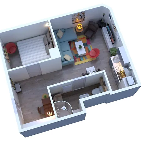 Urbain - Nabu Appartement Magenta